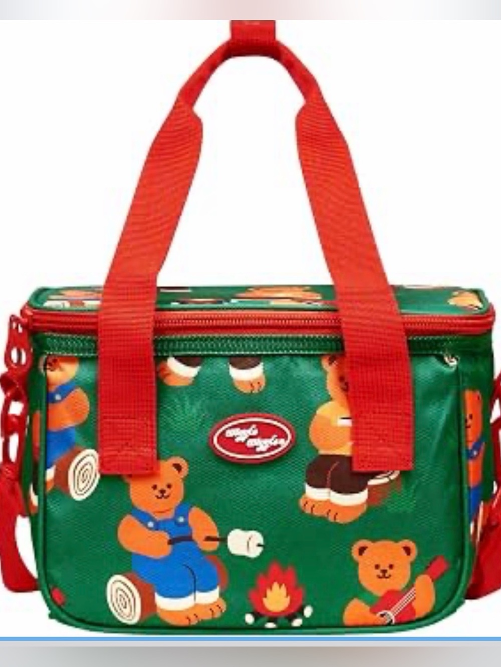 Two-Way Insulated Cooler Bag – Large Capacity Thermal Lunch Tote